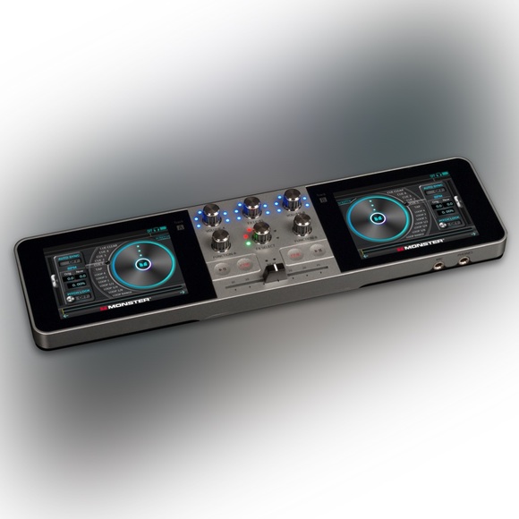 Monster GO DJ Portable Mixer Digital Turntable with LCD Touch Screen - Picture 4 of 7